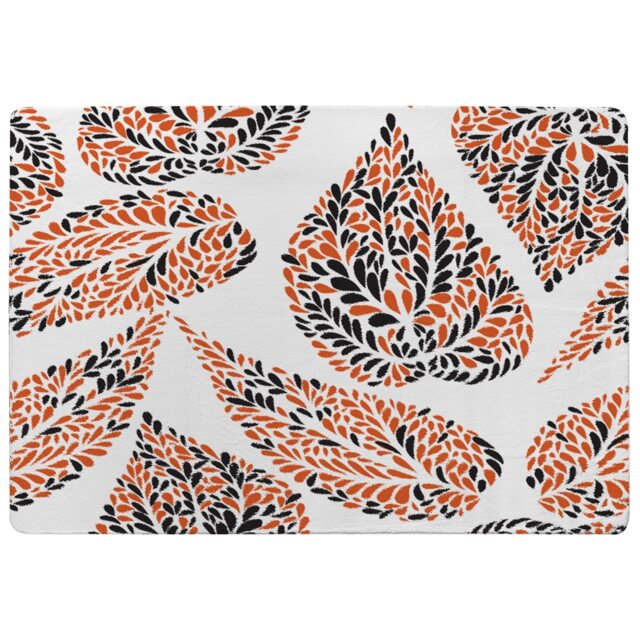 Leaf Droplets Rug Multi