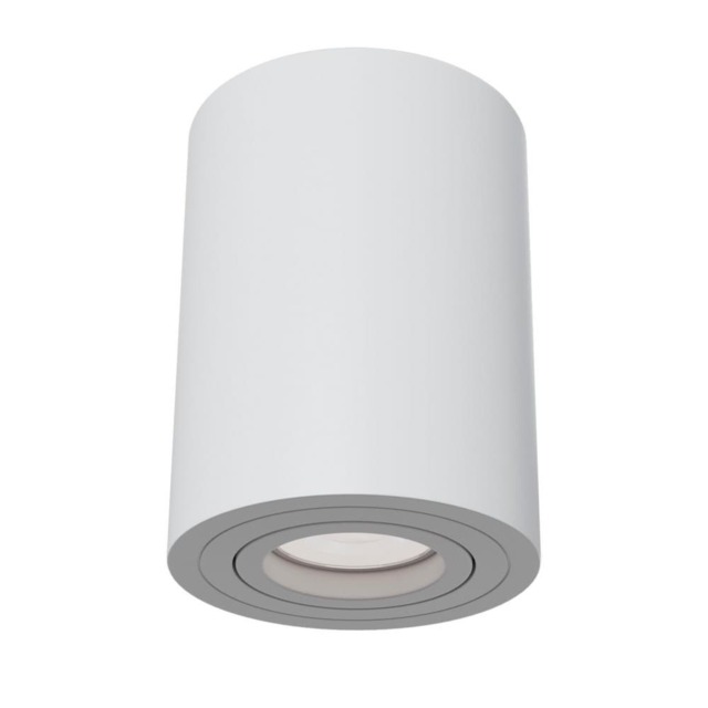 Alfa Surface Mounted Ceiling Downlight White, 1 Light, GU10