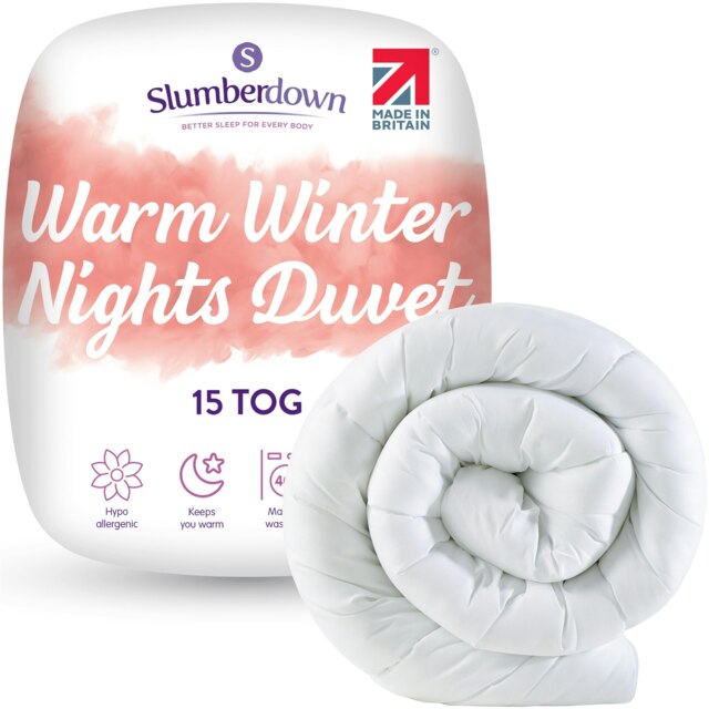 Slumberdown Warm Winter Nights Duvet, 15 Tog, King