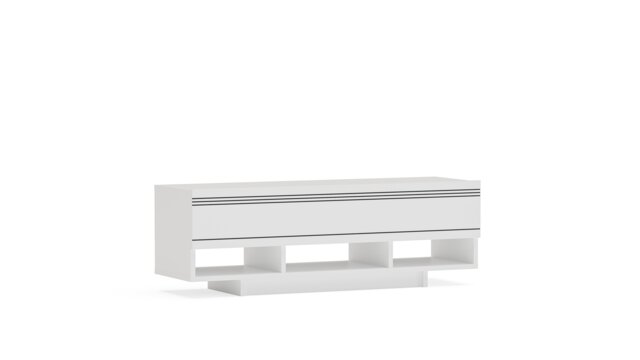Decorotika Celestia TV Unit for TV's up to 50 inches with Dropdown Cabinets