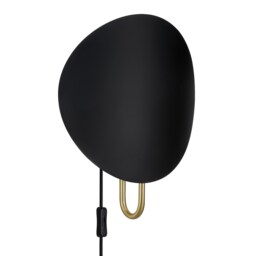 Nordlux Spargo Indoor Wall Light Brass Metal Sensor E27 Retro - Plug In or Mains Powered , IP20