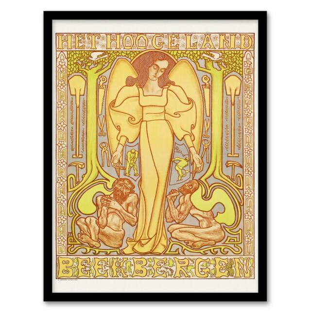 Jan Toorop Framed Wall Art Print Het Hoogeland Beekbergen Institution Home Décor