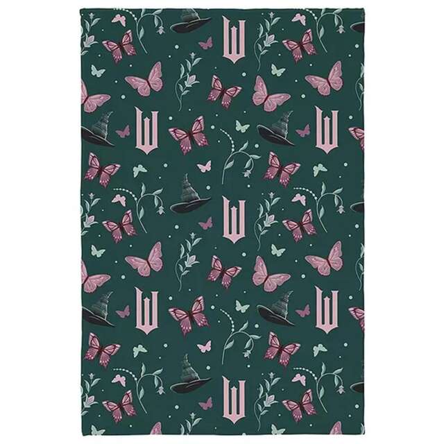 Wicked Elphaba Fleece Blanket Green Green One Size 1