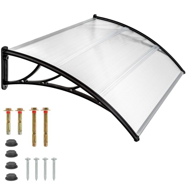 Canopy Transparent - solid front door rain shelter Clear transparent 93 x 150 x 0,50 cm 1