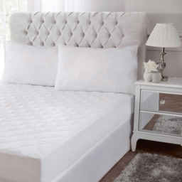 BHS Bamboo Mattress Protector, Double