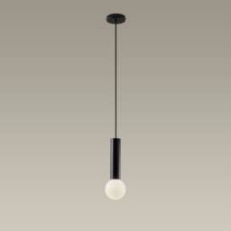 Mist Bathroom Ceiling Simple Pendant Light Metallic Black E14