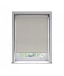 50cm No Drill Mink Thermal Blackout Roller Blind (170cm Drop) Brown
