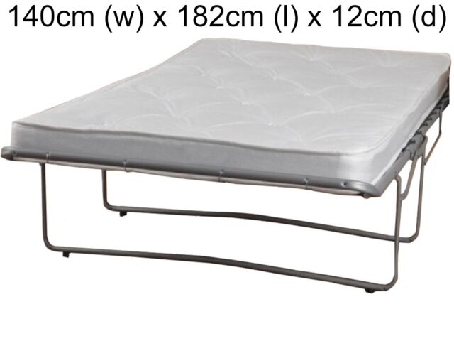 140cm Wide Pocket spring, metal action replacement sofabed sofa bed settee spring, 2 fold,sprung mattress Multi