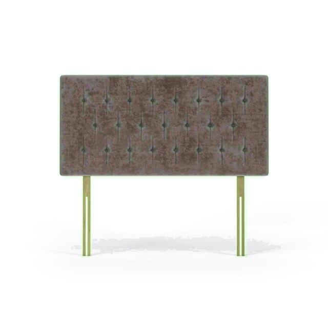 Lona Mauve Naples Velvet Headboard King Size Multi
