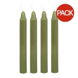 Something Different Winter Ritual Cedar & Pine Spell Candles (Pack of 12) - Green - One Size