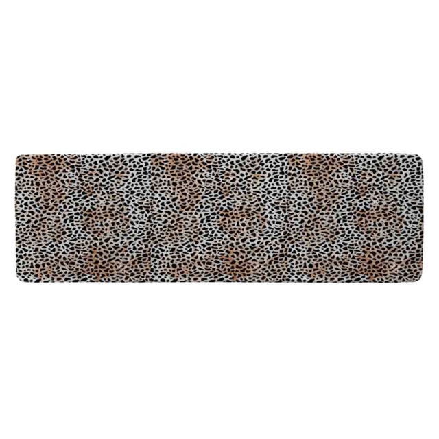 Leopard Print Runner Rug Multi