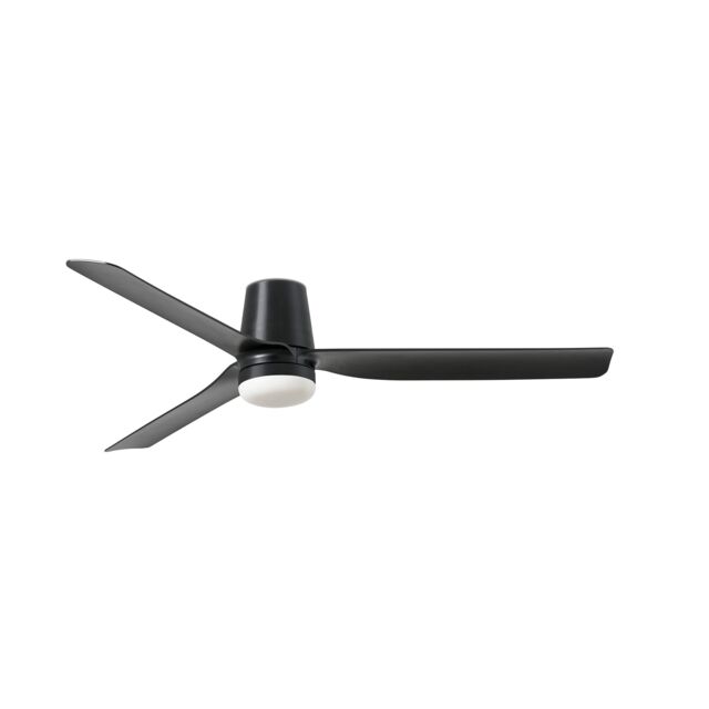 Punt Tub 132cm LED Ceiling Fan Matt Black CCT
