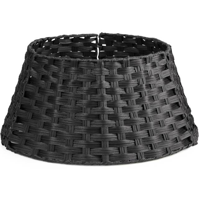 56cm Wicker Christmas Tree Skirt Base Rattan Basket Ideal for Trees upto 7ft Support