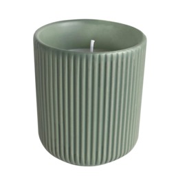 The Urban Gardener Wild Forest Scented Soy Candle in Reusable Ceramic Holder