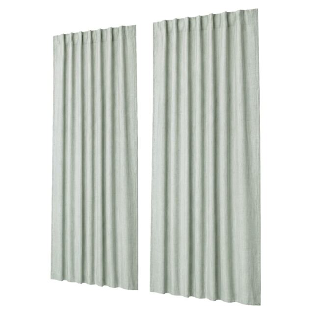 Marlow 100% Blackout Curtains for Bedroom Thermal Insulated Linen Look