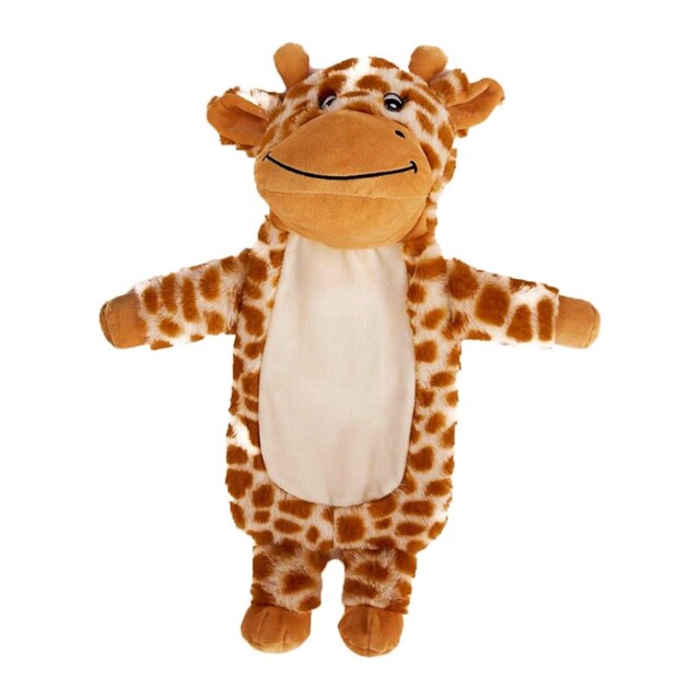 K Collection Giraffe 3D 750ml Hot Water Bottle And Cover Brown Brown/Cream One Size 1