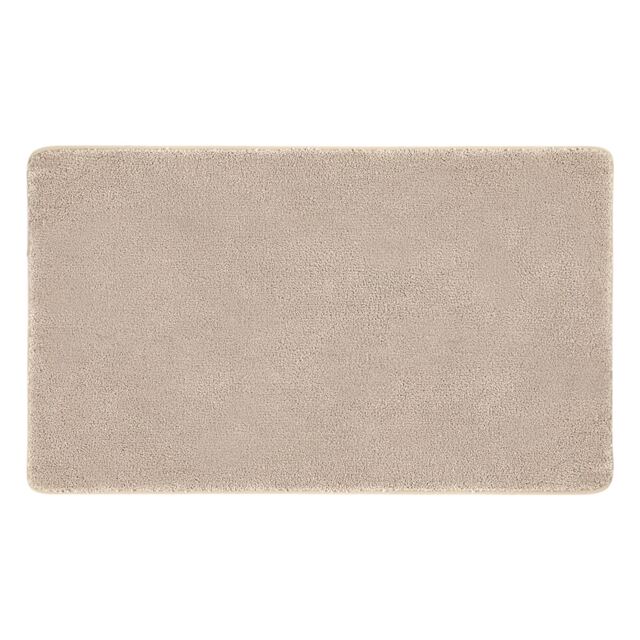 Marlow 60x90CM Non Slip Washable Indoor Kitchen Runner Rug Floor Mat Cream Beige
