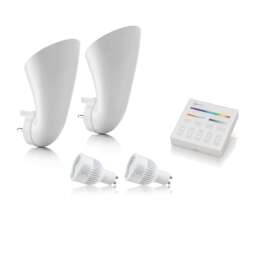 Auraglow Plugin Uplighter Smart Light Bundle White
