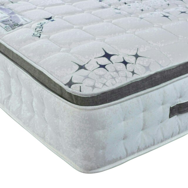Ametist Crystal 2500 Pocket Sprung Pillow Top Mattress Double