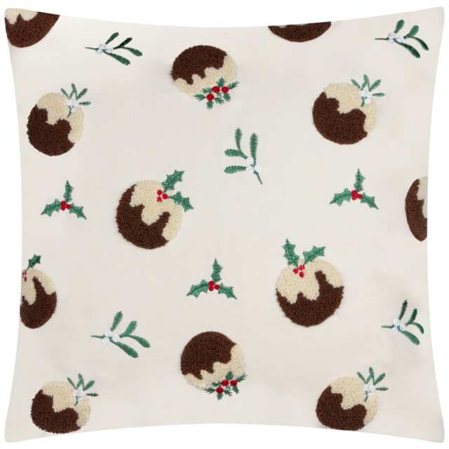 furn. Puddings Tufted Velvet Cushion Cover Multi 45 cm x 45 cm 1