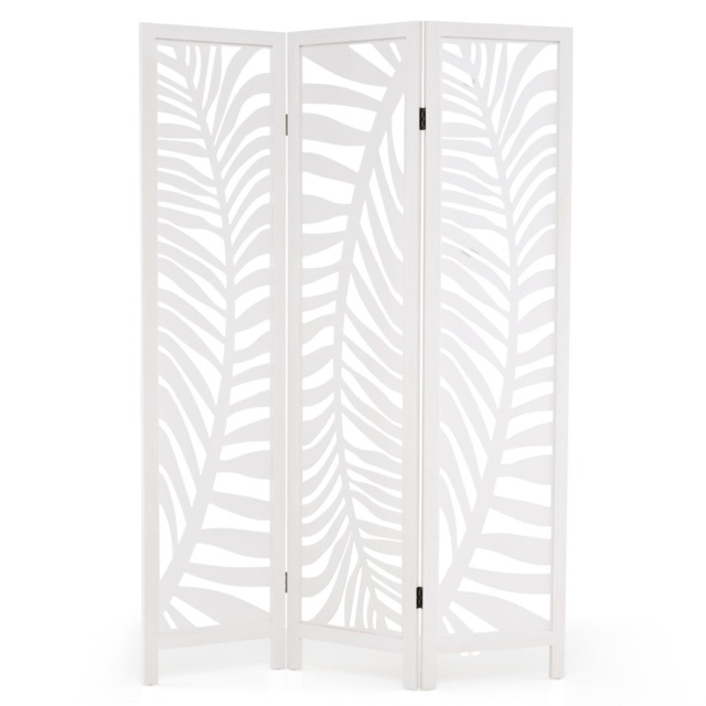 COSTWAY 3-Panel Room Divider 170 cm Freestanding Privacy Screen