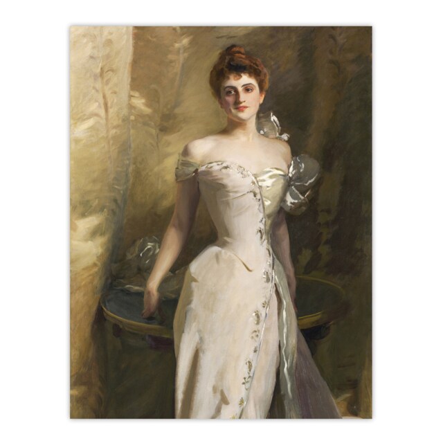 "Lisa Colt Curtis Elegant Portrait Sargent Huge Wall Art Poster Print 24X32"""