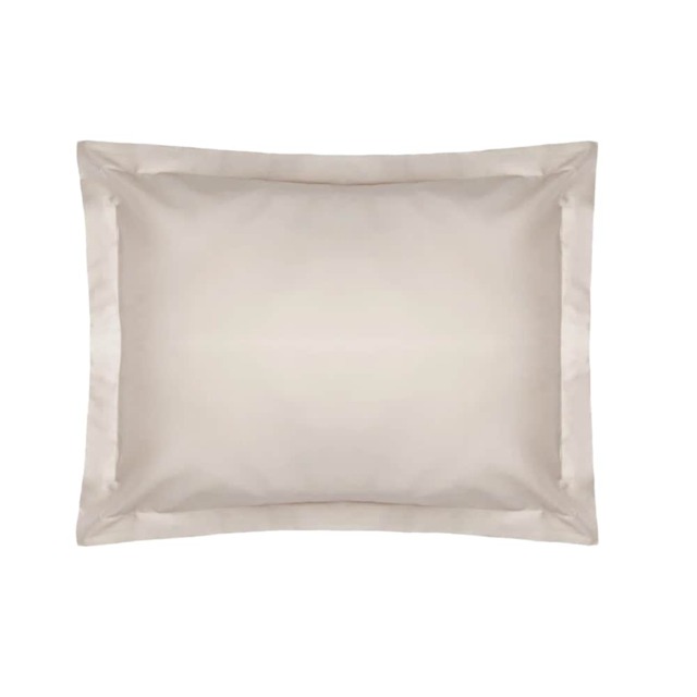 Belledorm Egyptian Cotton Oxford Pillowcase Grey Taupe One Size 1