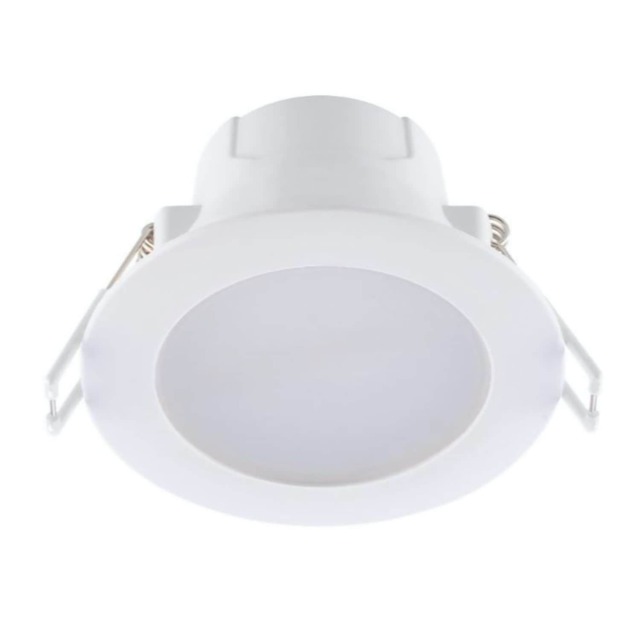 Set of 30 CCT LED Bathroom Downlights - White IP44 Recessed Downlights White White 30