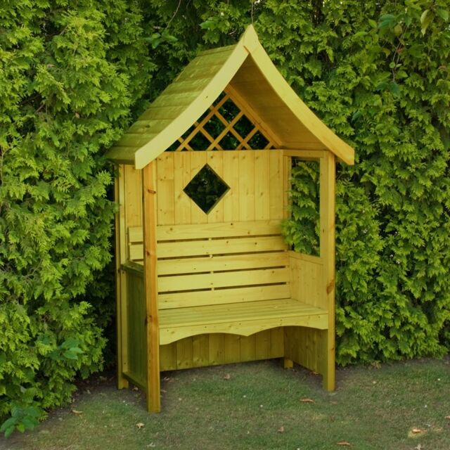 Arum Arbour Garden Arch Seat Approx 4 x 2 Feet