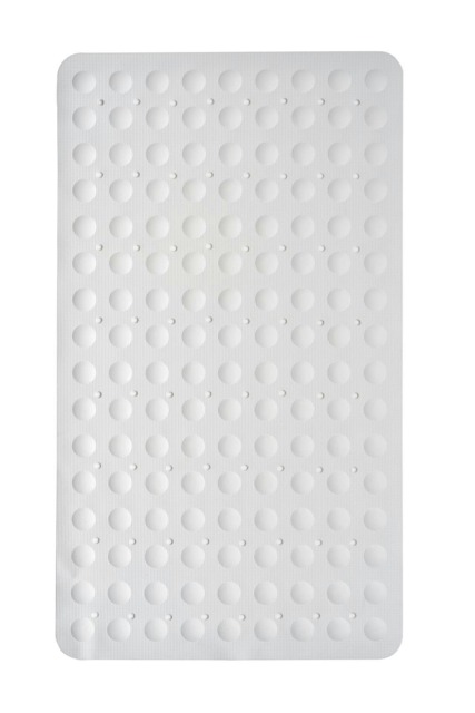 Showerdrape Orbit White Anti Slip Bath Mat 70cm x 40cm Multi 1