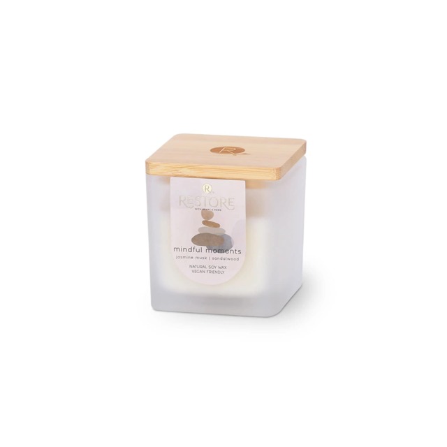 Restore Small Soy Wax Candle - Mindful Moments