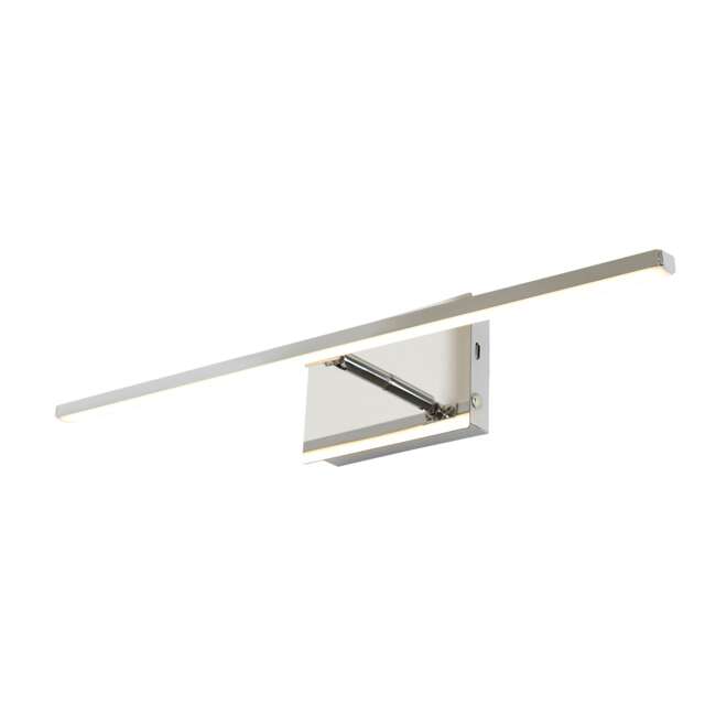 BHS Dougie Rechargeable Picture Wall Light Silver Silver 1