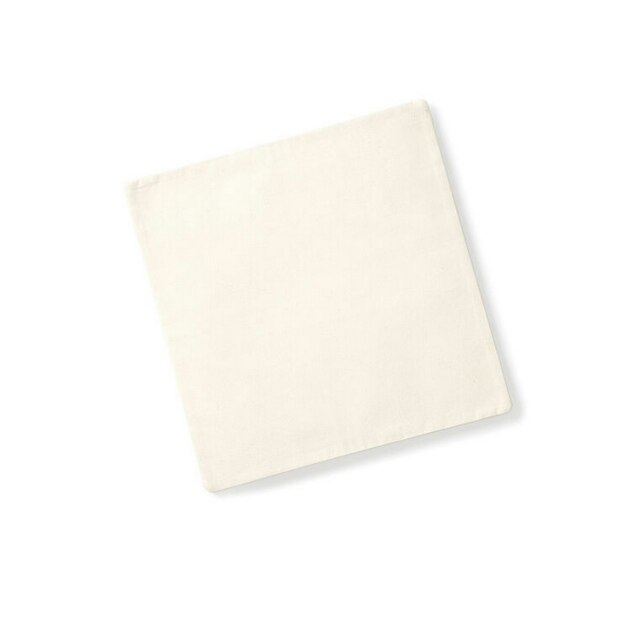 Westford Mill Fairtrade Cushion Cover - Natural - 40cm x 40cm