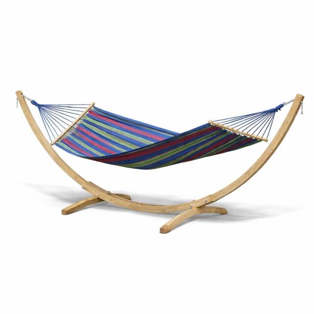 Aruba Juniper Hammock with Wooden Stand