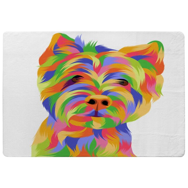 Amazing Illustration Dog (Rug) Multi S