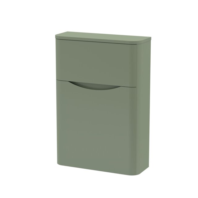 Balterley Arch Modern Bathroom Floor Standing Concealed Cistern Toilet Unit Green Satin Green 1