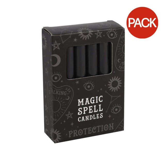 Something Different Magic Spell Candles (Pack Of 12) - Black - One Size