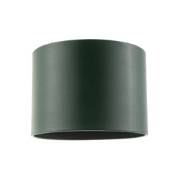 Classic Forest Green Faux Leather Lamp Shade with Inner Cotton Lining Green Forest Green 1
