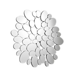 Tufa Pebble Mirror Silver
