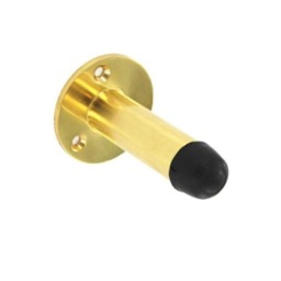 Securit Brass Projection Door Stop - Gold - One Size