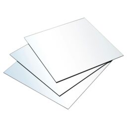 Living and Home 3 Pcs Acrylic Adhesive Wall Mirror - 30cm