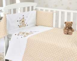 2pc Teddy Bale Set - Cream