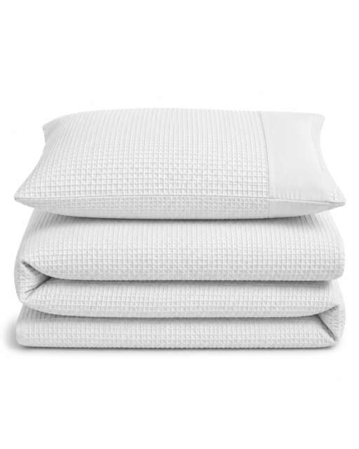 Velosso Waffle Weave Duvet Cover & Pillowcase Set