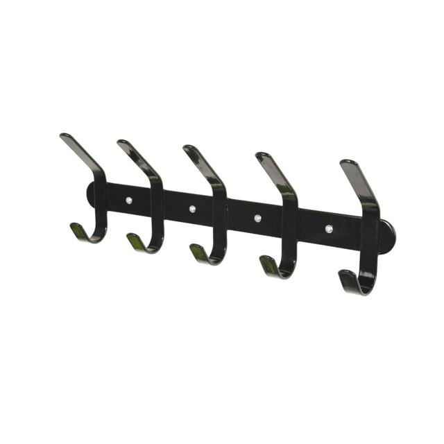 Stubbs Coat Hooks - Black - One Size