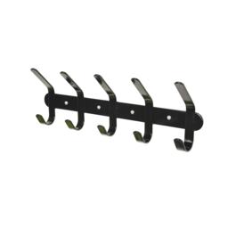 Stubbs Coat Hooks - Black - One Size