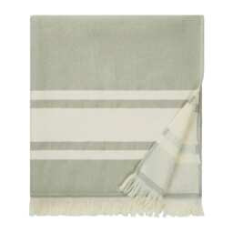 Vinga Tolo Hammam Terrycloth Towel - Green - One Size Green One size