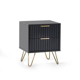 Stylish Bellano Lamp Table in Black