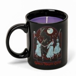 Girls Night Out black Scented Mug Candle - Purple Rain