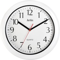 Acctim Oceana Outdoor Wall Clock Water & Weather Resistant Quartz White 30cm