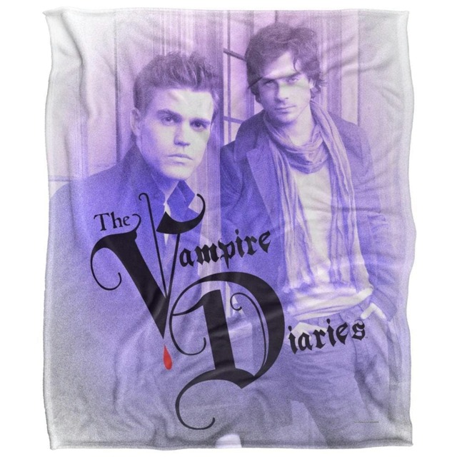 Vampire Diaries Deep Purple Blanket - Multicoloured - One Size